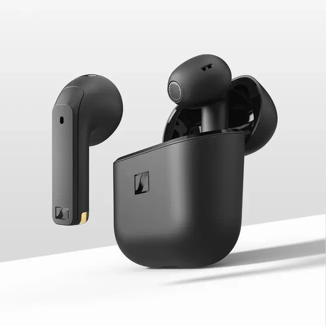 Sennheiser ACCENTUM-Open TWS, True Wireless Earbuds, designed with an Open-Ear fit, Black
אוזניות סנהייזר אקסנטום-אופן, אוזניות כפתור אלחוטיות בלוטוס 5.3 צבע שחור