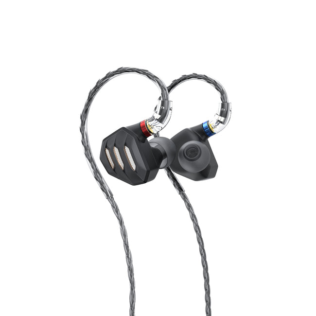 FiiO FH7S -Hybrid InEar Monitor Headphones IEM, 1 Dynamic and 4 BAs Drivers
אוזניות מוניטור אינאיר מקצועיות חוטיות, היברידיות FiiO FH7S – דרייבר דינמי גדול וארבעה דרייברי BA עם 3 פילטרי נחיר לכיוונון הסאונד וכבל עם ראש מתחלף 3.5/4.4 מ"מ