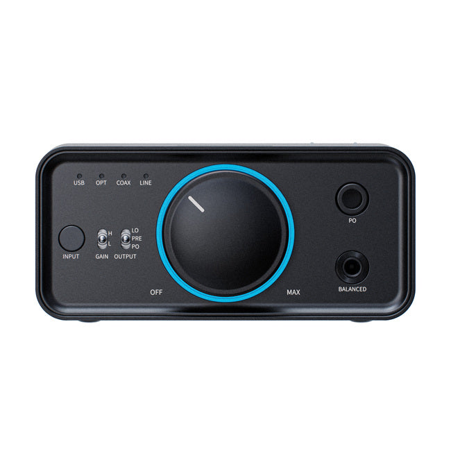 FiiO K7 - Audiophile High Power, Balanced - Desktop Headphone AMP/DAC מגבר שולחני לאוזניות כולל ממיר דיגיטלי (דאק) עם חיבור באלנס דגם קיי7 תוצרת פיו