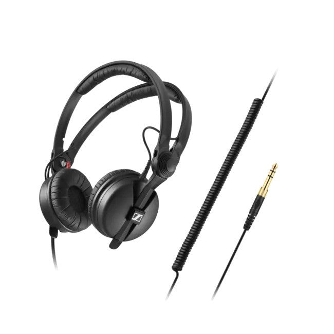 Sennheiser HD25 Plus DJ & Studio Monitoring, Professional, On Ear, Closed Back, Dynamic Headphones
אוזניות סנהייזר מקצועיות דגם HD25 Plus, אוזניות קשת דינמיות, גב סגור על האוזן לסטודיו ולדי ג'יי