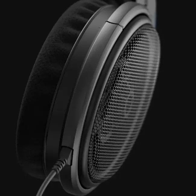 Sennheiser HD600 High-Definition Open-Back, wired Audiophile Over-Ear Dynamic Headphones
אוזניות סנהייזר HD600 - אוזניה חוטית, קשת מעל האוזן, אוזניית אודיופיל רמקול דינמי גב פתוח, צבע שחור