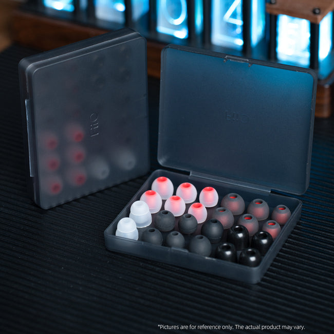 FiiO HS19 Ear Tip Pack מתאמי סיליקון לאוזניות מוניטור - מארז איר טיפס תוצרת פיו