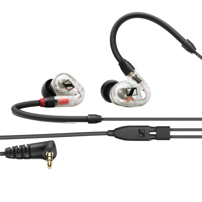Sennheiser Professional IE 100 PRO Dynamic In-Ear Monitoring Headphones, Clearאוזניות אינאיר חוטיות בתוך האוזן מבית סנהייזר