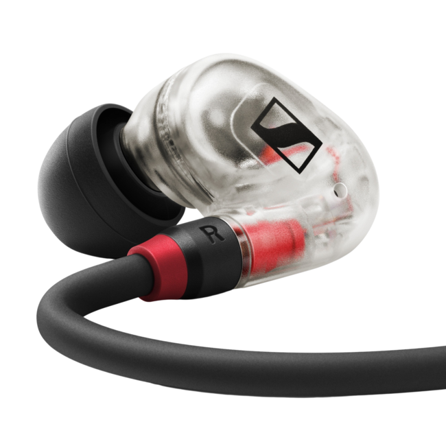 Sennheiser Professional IE 100 PRO Dynamic In-Ear Monitoring Headphones, Clearאוזניות אינאיר חוטיות בתוך האוזן מבית סנהייזר