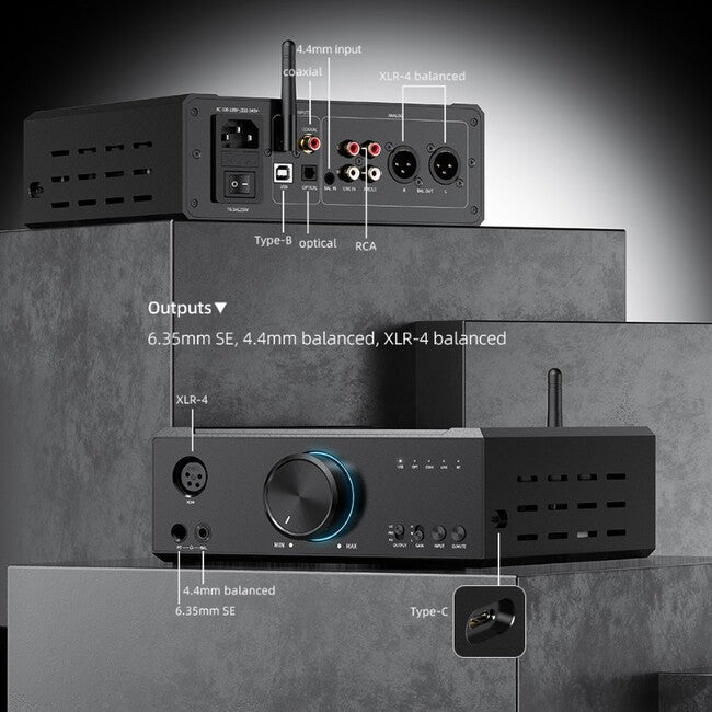 FiiO K9 AKM – High-End Desktop DAC and Headphone Amplifier + Hi-Res BT
מגבר אוזניות שולחני היי-אנד דגם K9 AKM מבית פיו, כולל דקודר ומקלט בלוטוס