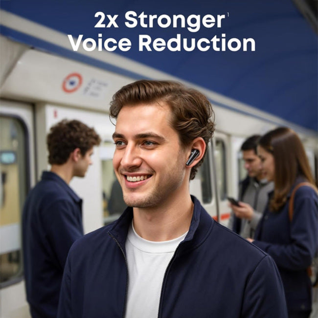 Anker Soundcore Liberty 5 ANC - Noise-Cancelling Earbuds, True-Wireless Headphones TWS, with Dolby Audio, Black
אוזניות אלחוטיות אנקר סאונדקור ליברטי 5, אוזניה אלחוטית בתוך האוזן, אוזניות מבטלות רעש, עם דולבי אודיו, צבע שחור. יבואן רשמי!