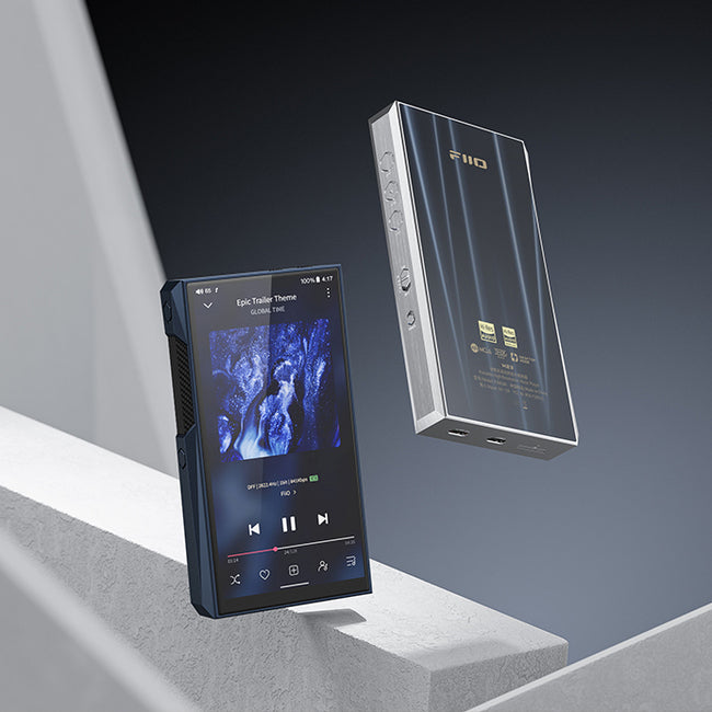 FiiO M23 – Hi-Res Lossless Portable Digital Audio Player – DAP, Deep Blue
נגן אודיו דיגיטלי נייד יוקרתי מבית פיו, FiiO M23, כולל מגבר אוזניות עוצמתי וממיר דיגיטל לאנלוג, לשימוש גם לאוזניות אינאיר וגם לאוזניות קשת אודיופיליות, צבע כחול