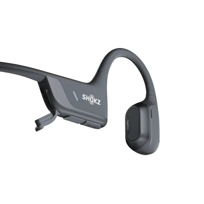 Shokz OPENRUN Pro 2 wireless Bone Conduction Open-Ear Endurance headphones, Grey
אוזניות ריצה אלחוטיות אופן-רן פרו 2 בשיטת הולכת עצם ללא חדירה לאוזן, אוזניות ספורט עמידות מוגנות מים מבית שוקז