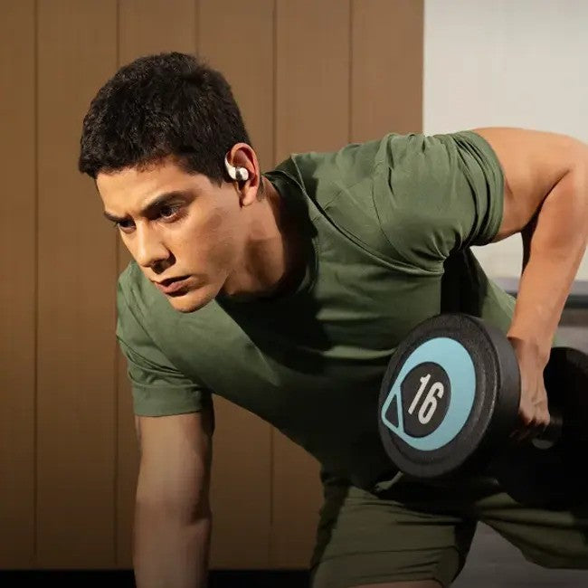 ShokzOpenFit 2 TWS - Open-Ear Design - DirectPitch™ Technology for Open-Ear Listening Buds
אוזניות כפתור פתוחות "אופן-פיט" אלחוטיות בטכנולוגיית הזרמת צליל ישירה ללא חדירה לתעלת האוזן מבית שוקז. אחריות שנתיים יבואן רשמי!!
