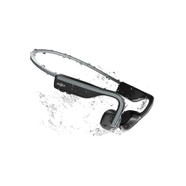 Shokz OpenMove wireless Bone Conduction Open-Ear Lifestyle & Sport Headphones, Grey
אוזניות אלחוטיות אופן-מוב בשיטת הולכת עצם ללא חדירה לאוזן, אוזניות בלוטוס לפנאי וספורט מבית שוקז, צבע אפור