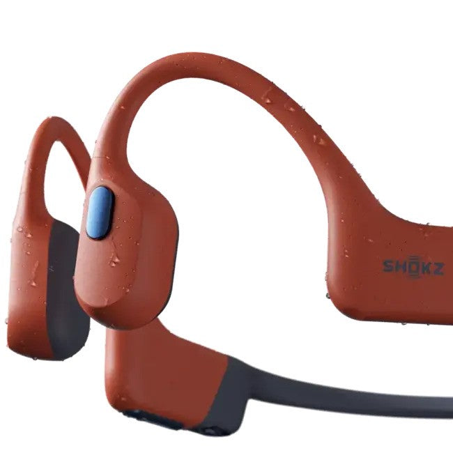 Shokz OpenSwim Pro, Bone Conduction Open-Ear, Bluetooth+MP3, Swimming&Sport Headphones, Red
אוזניות שחייה ואוזניות ספורט בשיטת הולכת עצם, אוזניות בלוטוס+MP3 מבית שוקז , צבע אדום