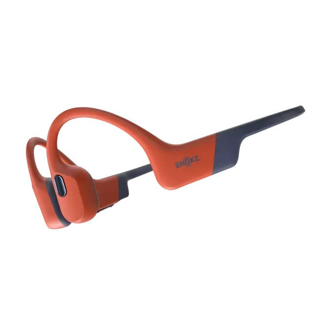 Shokz OpenSwim Pro, Bone Conduction Open-Ear, Bluetooth+MP3, Swimming&Sport Headphones, Red
אוזניות שחייה ואוזניות ספורט בשיטת הולכת עצם, אוזניות בלוטוס+MP3 מבית שוקז , צבע אדום