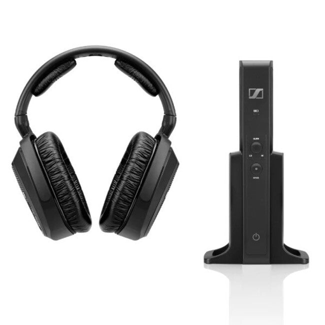 Sennheiser RS175 - Digital  TV Wireless Headphone System מערכת אוזניות אלחוטיות לטלויזיה הכוללת  יחידת משדר מבית סנהייזר דגם RS175