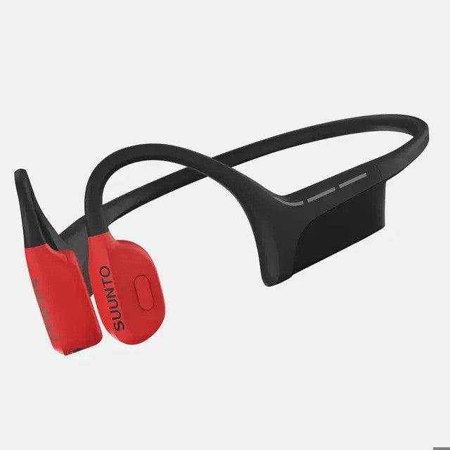 SUUNTO WING - Premium bone conduction headphones with LED lights & power bank, Lava Red
אוזניות ספורט סנטו ווינג, אוזניות הולכת עצם יוקרתיות עם נוריות לד וסוללת טעינה ניידת