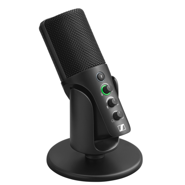 Sennheiser Profile USB-C Microphone with cardioid condenser capsuleמיקרופון קונדנסר אולפני Profile USB-C מבית סנהייזר 