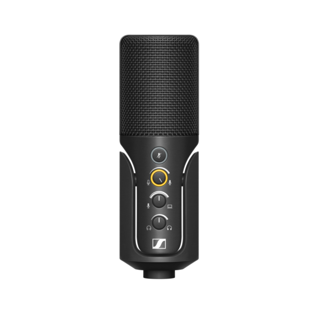 Sennheiser Profile USB-C Microphone with cardioid condenser capsuleמיקרופון קונדנסר אולפני Profile USB-C מבית סנהייזר