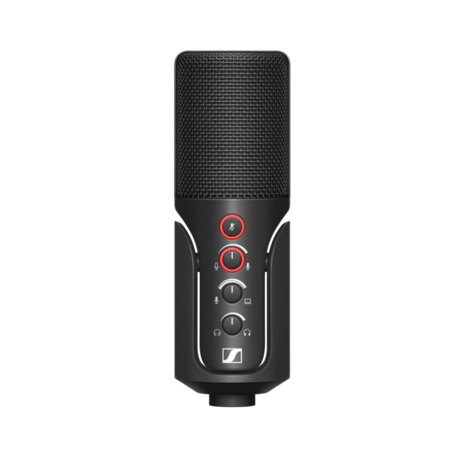 Sennheiser Profile USB-C Microphone with cardioid condenser capsuleמיקרופון קונדנסר אולפני Profile USB-C מבית סנהייזר