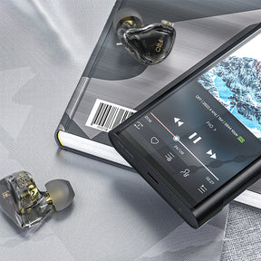 FIIO FD1, InEar Monitor IEM Headphones ,Black אוזניות מוניטור בתוך האוזן, עם רמקולי בריליום, צבע שחור