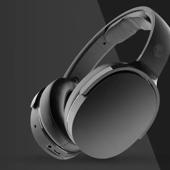 Skullcandy Hesh Evo - Wireless Over-Ear Headphones - True Blackאוזניות סקאלקנדי קשת אלחוטיות מעל האוזן, צבע שחור