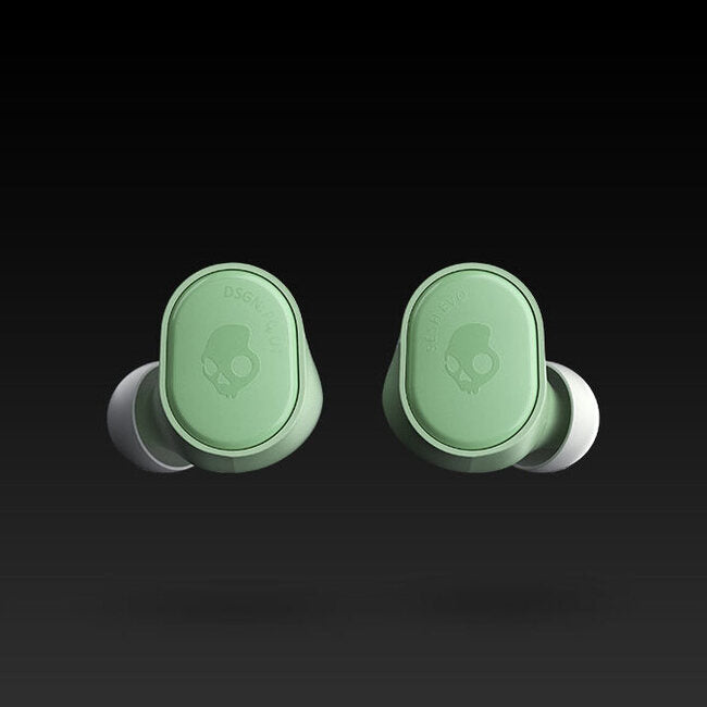 Skullcandy Sesh Evo True Wireless In-Ear Earbud, PureMint אוזניות סקאלקנדי אלחוטיות בתוך האוזן, מוגנות מים, צבע מנטה