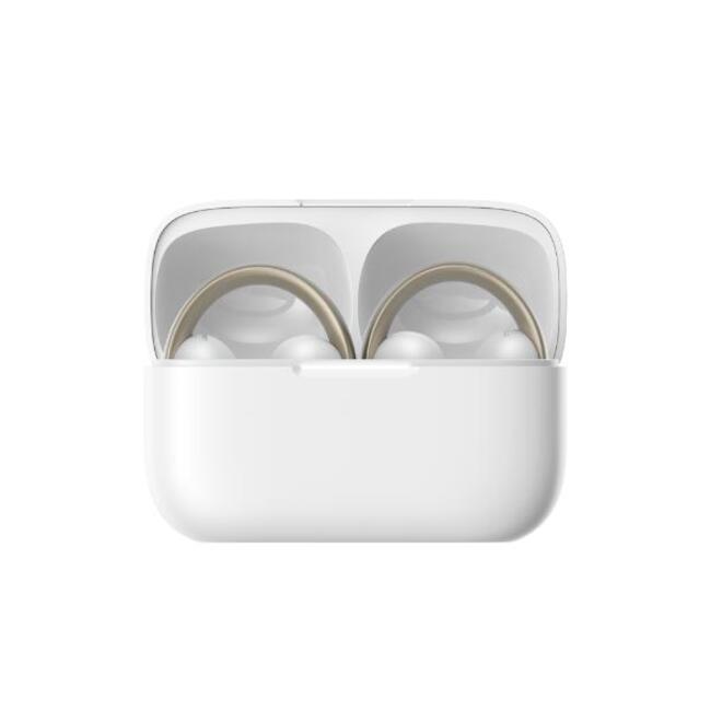 Anker Soundcore AeroClip Open-Ear Clip-On, Wireless Earbuds, with Adaptive Comfort, White
אוזניות אלחוטיות אנקר סאונדקור, אוזניות ארו-קליפ פתוחות, קליפ מתלבש בנוחות על אפרכסת האוזן, צבע לבן. יבואן רשמי! 
