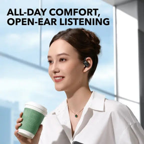 Soundcore by Anker, AeroFit 2 - Adjustable Open-Ear Wireless Earbuds with Free Al Translation for All-Day Use, Black
אוזניות אלחוטיות אנקר סאונדקור דגם AeroFit 2, TWS פתוחות ומתכווננות, עם תרגום AI - לשימוש נוח כל היום, צבע שחור. יבואן רשמי!


