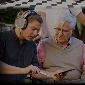 Aune AR5000 Open-Ear HiFi Headphoneאוזניות אודיופיליות, על האוזן, גב פתוח AUNE AR5000 