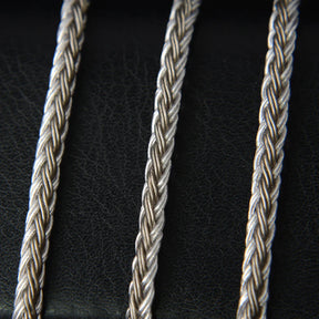 NiceHCK C16-4 16 Core Silver Plated Cable 4.4mm Plug 2Pin Connector -  InEar Balanced Cableכבל באלנס לאוזניות מוניטור אינאיר