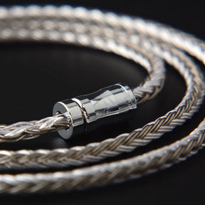 NiceHCK C16-4 16 Core Silver Plated Cable 4.4mm Plug 2Pin Connector -  InEar Balanced Cableכבל באלנס לאוזניות מוניטור אינאיר