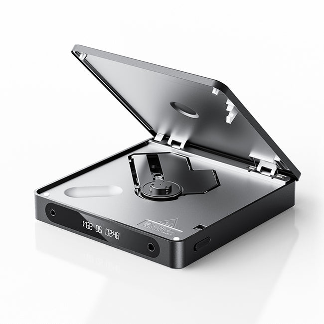 FiiO DM13 - Portable Stereo Retro CD Player + AMP/DAC, with Hi-Res Bluetooth transmission, Black
נגן דיסקים סטריאופני נייד, FiiO DM13, כולל מגבר אוזניות, קדם מגבר וממיר דיגיטל לאנלוג – DAC וכולל משדר בלוטוס איכותי, צבע שחור 
