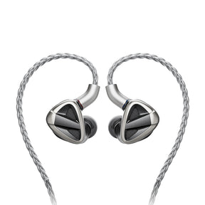 FiiO FH19 Hybrid In-Ear Monitor - IEM -2 Dynamic 6 BA – 8 Drivers, Semi-Open Earphone, Titanium midframe Aluminum shell
אוזניות מוניטור אינאיר מקצועיות חוטיות, היברידיות FiiO FH19 – 2 דרייברים דינמיים ושישה דרייברי BA במבנה פתוח חלקית

