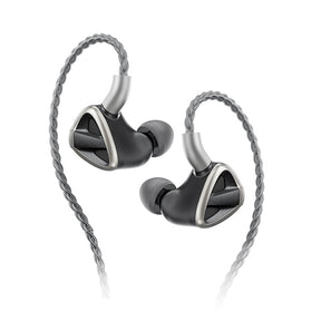 FiiO FH19 Hybrid In-Ear Monitor - IEM -2 Dynamic 6 BA – 8 Drivers, Semi-Open Earphone, Titanium midframe Aluminum shell
אוזניות מוניטור אינאיר מקצועיות חוטיות, היברידיות FiiO FH19 – 2 דרייברים דינמיים ושישה דרייברי BA במבנה פתוח חלקית

