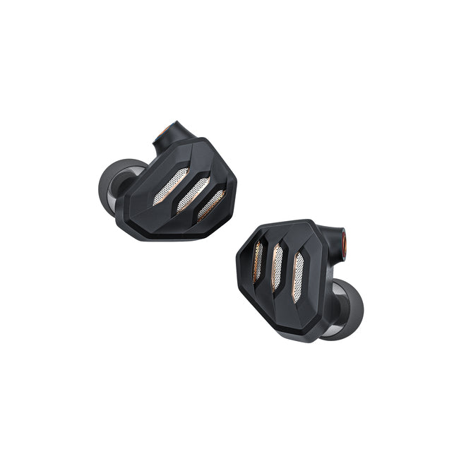 FiiO FH7S -Hybrid InEar Monitor Headphones IEM, 1 Dynamic and 4 BAs Drivers
אוזניות מוניטור אינאיר מקצועיות חוטיות, היברידיות FiiO FH7S  – דרייבר דינמי גדול וארבעה דרייברי BA עם 3 פילטרי נחיר לכיוונון הסאונד וכבל עם ראש מתחלף 3.5/4.4 מ"מ
