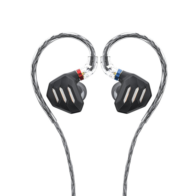 FiiO FH7S -Hybrid InEar Monitor Headphones IEM, 1 Dynamic and 4 BAs Drivers
אוזניות מוניטור אינאיר מקצועיות חוטיות, היברידיות FiiO FH7S  – דרייבר דינמי גדול וארבעה דרייברי BA עם 3 פילטרי נחיר לכיוונון הסאונד וכבל עם ראש מתחלף 3.5/4.4 מ"מ
