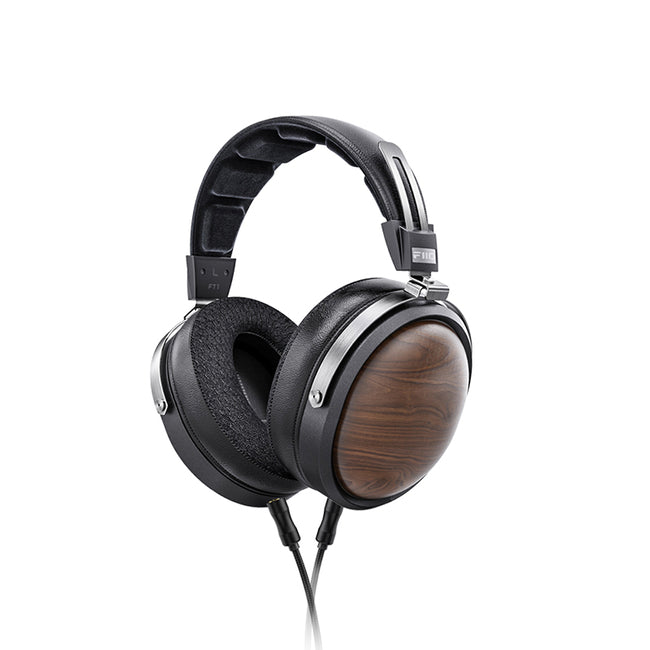FiiO FT1 – Over-Ear Closed-Back Headphones, 60mm Large Dynamic Driver, American Black Walnut Shell
אוזניות קשת חוטיות אודיופיליות עוטפות אוזן, FiiO FT1 גב סגור מעץ אגוז אמריקאי כהה, דרייבר 60 מ"מ, כולל תיק נשיאה יוקרתי 
