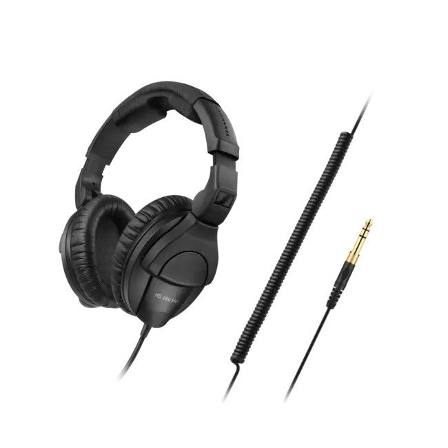Sennheiser HD280 Pro, Professional, Over-Ear, Closed Back, Dynamic Headphones
אוזניות סנהייזר מקצועיות HD280Pro, אוזניות חוטיות, דינמיות, עוטפות אוזן גב סגור
