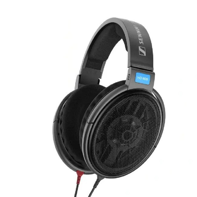 Sennheiser HD600 High-Definition Open-Back, wired Audiophile Over-Ear Dynamic Headphones
אוזניות סנהייזר HD600 - אוזניה חוטית, קשת מעל האוזן, אוזניית אודיופיל רמקול דינמי גב פתוח, צבע שחור
