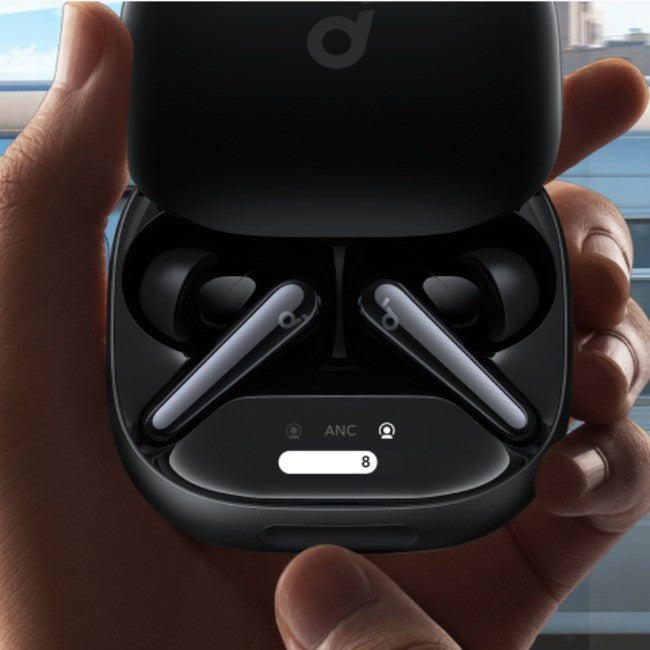 Anker Soundcore Liberty 4 Pro – ANC Noise Cancelling In-Ear Headphones True-Wireless Earbuds TWS, Black
אוזניות אלחוטיות אנקר סאונדקור ליברטי 4 פרו, הדגם היוקרתי, אוזניה אלחוטית בתוך האוזן, בלוטוס 5.3, צבע שחור
