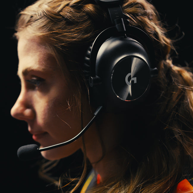 Logitech ProX2 Lightspeed Wireless Gaming Headsetאוזניות גיימינג אלחוטיות, אוזניות עוטפות אוזן עם מיקרופון מובנה מבית לוגיטק דגם פרו איקס 2
