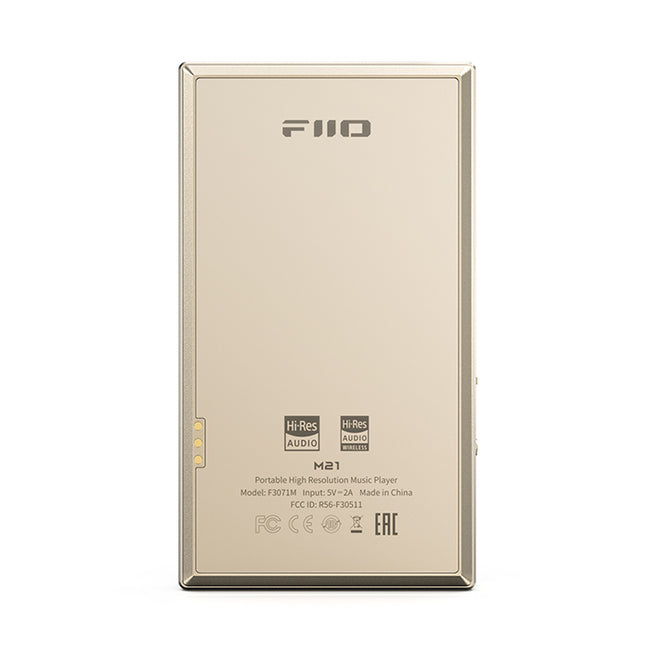 FiiO M21 – Hi-Res Lossless Portable Digital Audio Player – DAP, Titanium-Gold
נגן אודיו דיגיטלי נייד יוקרתי מבית פיו, FiiO M21, כולל מגבר אוזניות עוצמתי וממיר דיגיטל לאנלוג, לשימוש גם לאוזניות אינאיר וגם לאוזניות קשת אודיופיליות, צבע זהב-טיטניום 
