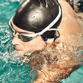OPENSWIM - Bone Conduction Open-Ear Mp3 Swimming Headphones, Blackאוזניות הולכת עצם לשחייה