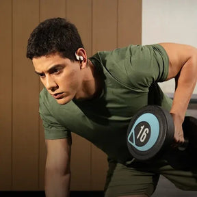 ShokzOpenFit 2 TWS - Open-Ear Design - DirectPitch™ Technology for Open-Ear Listening Buds
אוזניות כפתור פתוחות "אופן-פיט" אלחוטיות בטכנולוגיית הזרמת צליל ישירה ללא חדירה לתעלת האוזן מבית שוקז. אחריות שנתיים יבואן רשמי!!

