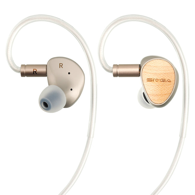 Sivga Que 10mm Beryllium Plated Diaphragm Dynamic Driver In-Ear Earphone IEM
אוזניות מוניטור חוטיות בתוך האוזן, דגם Que מבית סיווגה, דרייבר בריליום 10 מ"מ, גוף מסגסוגת אבץ פלטה עליונה מעץ מייפל טבעי
    
