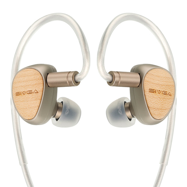 Sivga Que 10mm Beryllium Plated Diaphragm Dynamic Driver In-Ear Earphone IEM
אוזניות מוניטור חוטיות בתוך האוזן, דגם Que מבית סיווגה, דרייבר בריליום 10 מ"מ, גוף מסגסוגת אבץ פלטה עליונה מעץ מייפל טבעי
    
