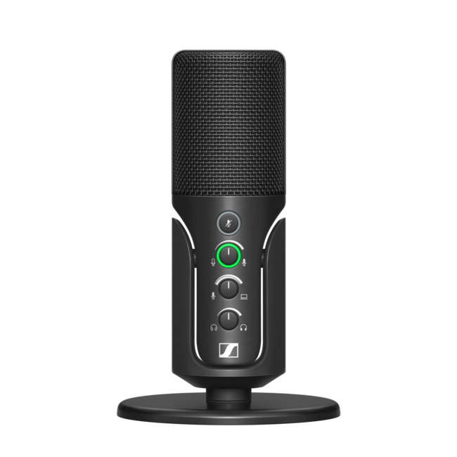 Sennheiser Profile USB-C Microphone with cardioid condenser capsuleמיקרופון קונדנסר אולפני Profile USB-C מבית סנהייזר 