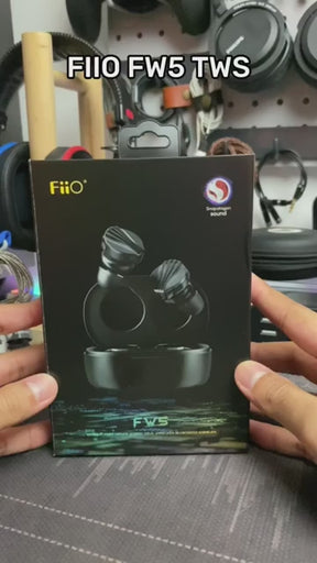 FiiO FW5 HiFi TWS Earbuds  אוזניות היי.פיי. אלחוטיות בתוך האוזן מבית פיו