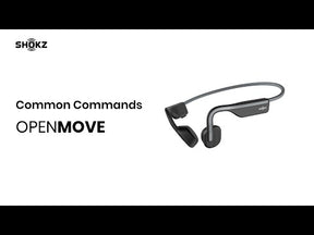 Shokz OpenMove wireless Bone Conduction Open-Ear Lifestyle & Sport Headphones, Grey
אוזניות אלחוטיות אופן-מוב בשיטת הולכת עצם ללא חדירה לאוזן, אוזניות בלוטוס לפנאי וספורט מבית שוקז, צבע אפור
