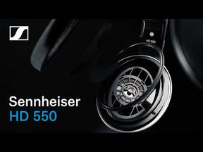 Sennheiser HD550 – Audiophile Dynamic Open-Back Wired On-Ear Headphones
אוזניות קשת חוטיות אודיופיליות עוטפות אוזן, אוזניות סנהייזר HD550 דינמיות, גב פתוח

