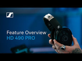 אוזניות סנהייזר HD490Pro, אוזניות מוניטור סטודיו מקצועיות, חוטיות גב פתוח עוטפות-אוזן, להפקה, למיקס ולהיי פיי
Sennheiser HD490 Pro, Over-Ear, Open-Back wired Professional Studio Monitor Headphones for Producing, Mixing and Hi Fi  
