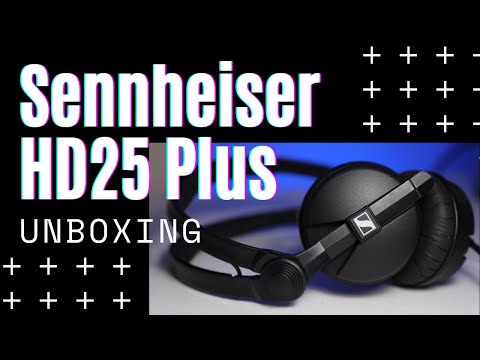 Sennheiser HD25 Plus DJ & Studio Monitoring, Professional, On Ear, Closed Back, Dynamic Headphones
אוזניות סנהייזר מקצועיות דגם HD25 Plus, אוזניות קשת דינמיות, גב סגור על האוזן לסטודיו ולדי ג'יי
